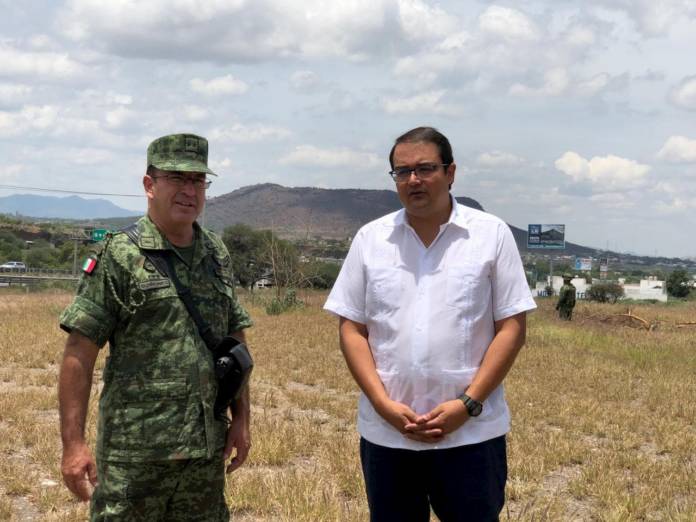 Presenta Memo Vega predio para Guardia Nacional