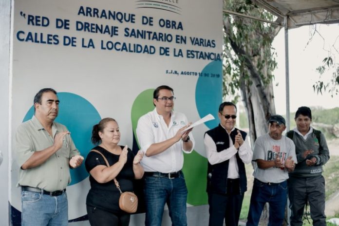 Obras y Apoyos por 12 mdp en La Estancia en 2019: Memo Vega