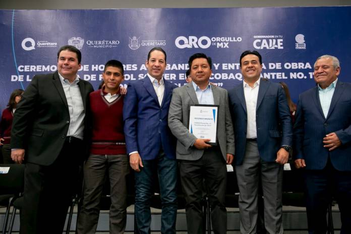 Querétaro número uno a nivel nacional en ejecución de obra educativa: Gobernador