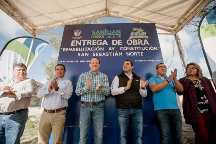 Renuevan vialidades en San Sebastián de las Barrancas Norte y Sur