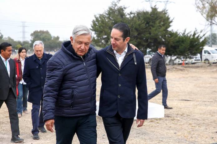 Visitan Pancho Domínguez Y Amlo Termoeléctrica En Pedro Escobedo 1