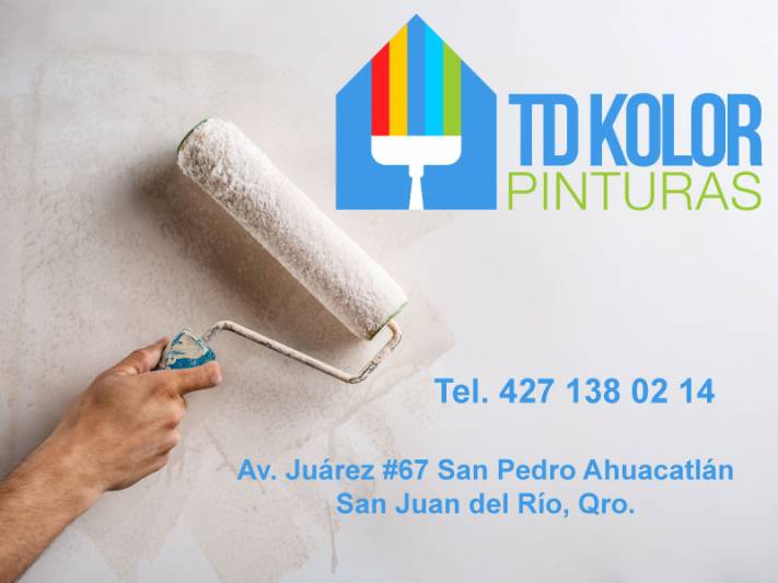 Pinturas TD Kolor San Pedro Ahuacatlán