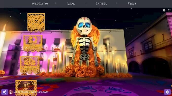 Presentan Festival Digital de Día de Muertos en Querétaro