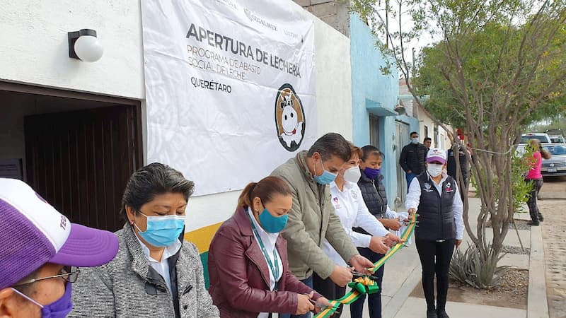 Inauguran nueva Lechería Liconsa en el municipio de Tequisquiapan