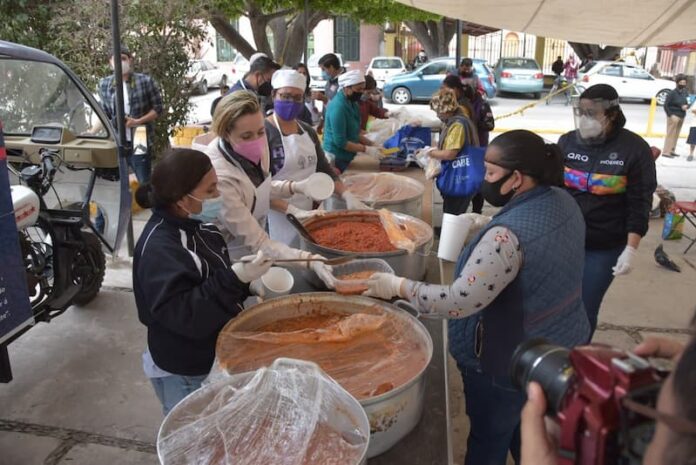 Continúan con los apoyos alimentarios en el municipio de Querétaro