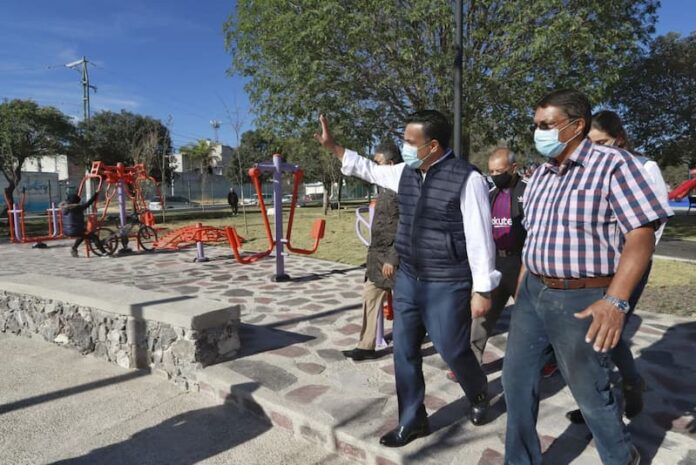 Luis Nava entregó Parque Universo 2000 en municipio de Querétaro