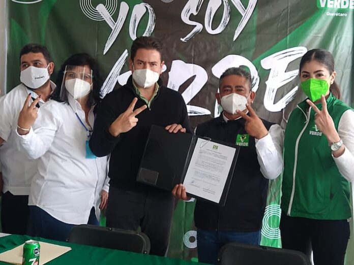 Partido Verde postula a Javier Navarrete para Presidente Municipal de Corregidora