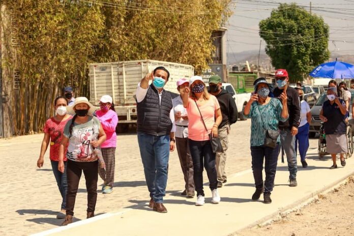 Obras de urbanización en colonias de Josefa Vergara y Félix Osores Sotomayor