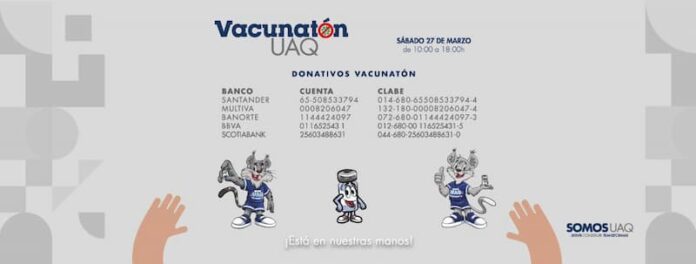 UAQ presenta programa del Vacunatón
