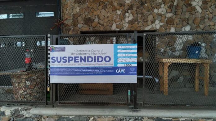 Recorridos de supervisión al comercio establecido y de vía pública continúan en Querétaro