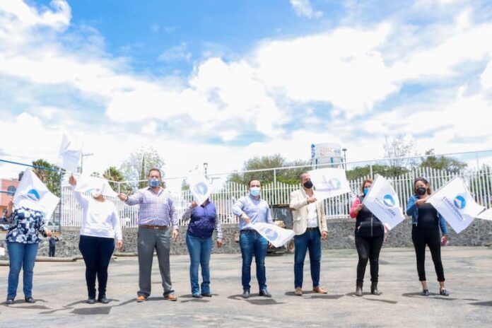 Arranca rehabilitación de cancha en Parque San Carlos