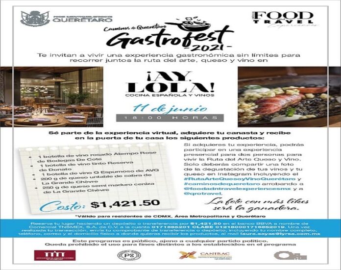 Festival Gastrofest, Caminos de Querétaro visita el restaurante ¡Ay Lola!