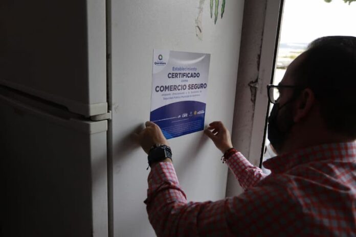 Municipio de Querétaro fomenta la prevención de la seguridad en comercios