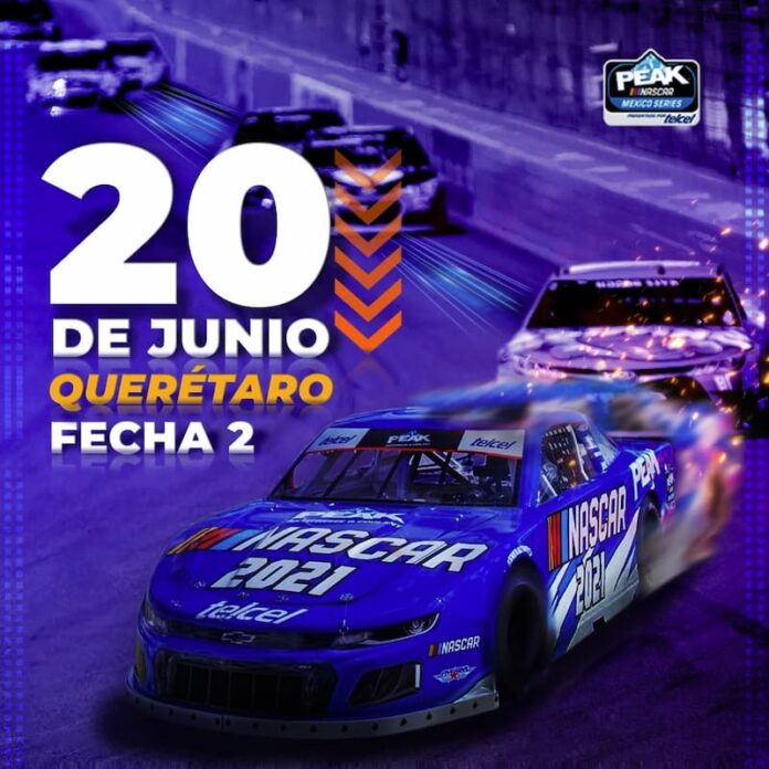Realizarán 2da fecha de NASCAR PEAK México en Querétaro