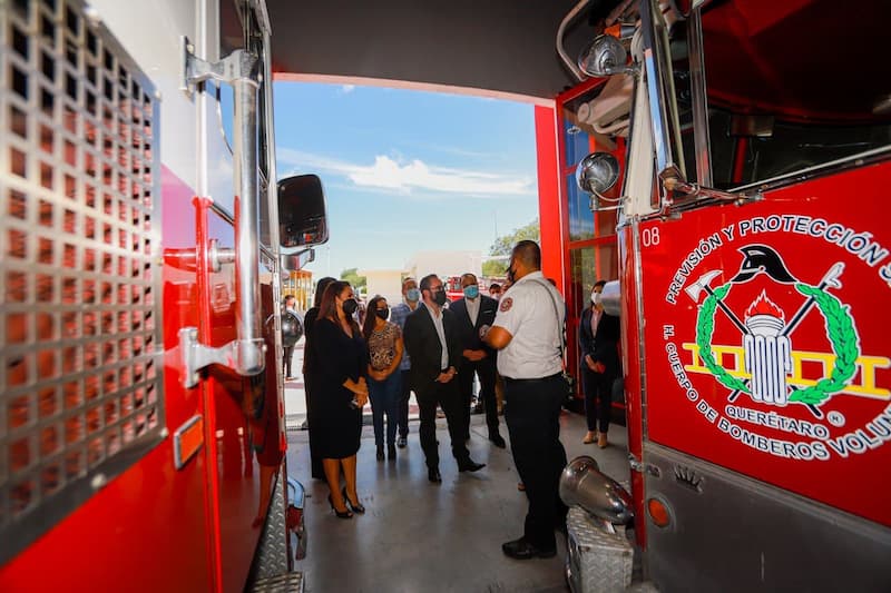Municipio de Querétaro inauguró la sexta Estación de Bomberos