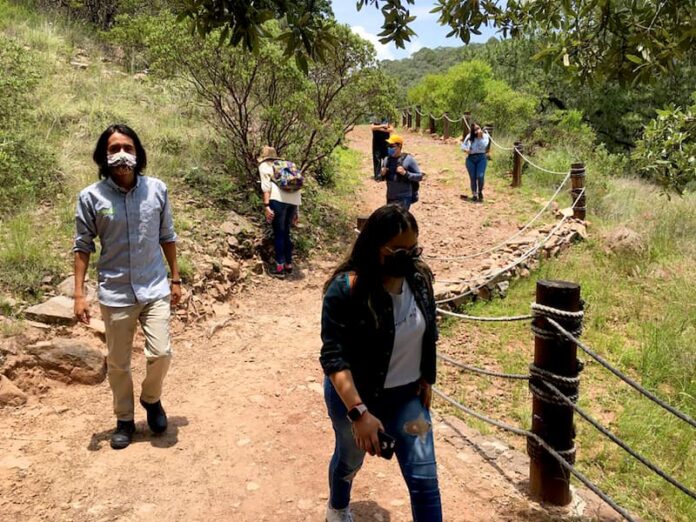 Estudiantes de la UTC apoyan a la reforestación del parque natural La Beata en el municipio de Amealco