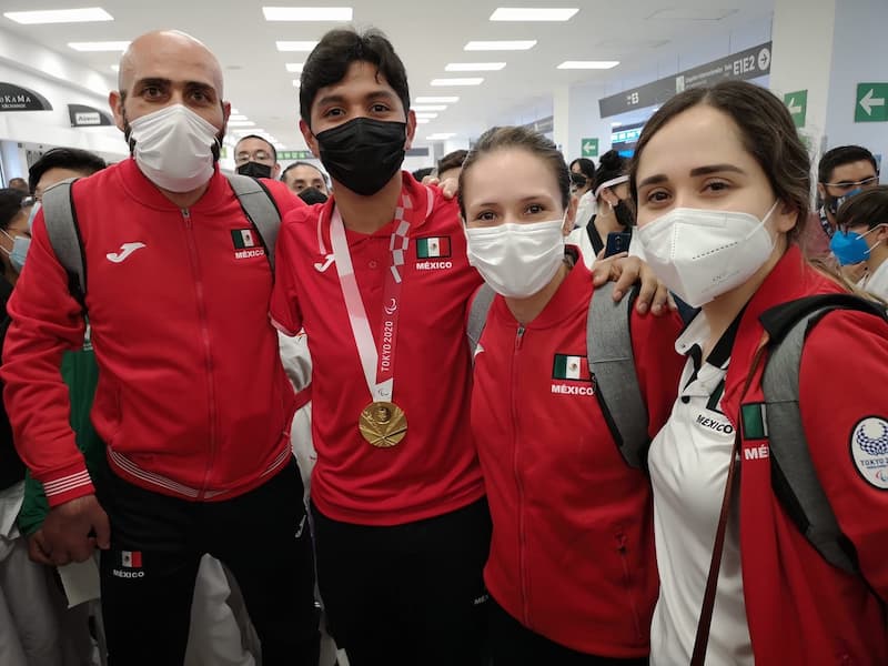 Atleta queretano consiguió oro en Taekwondo en los pasados Juegos Paralímpicos Tokio 2020