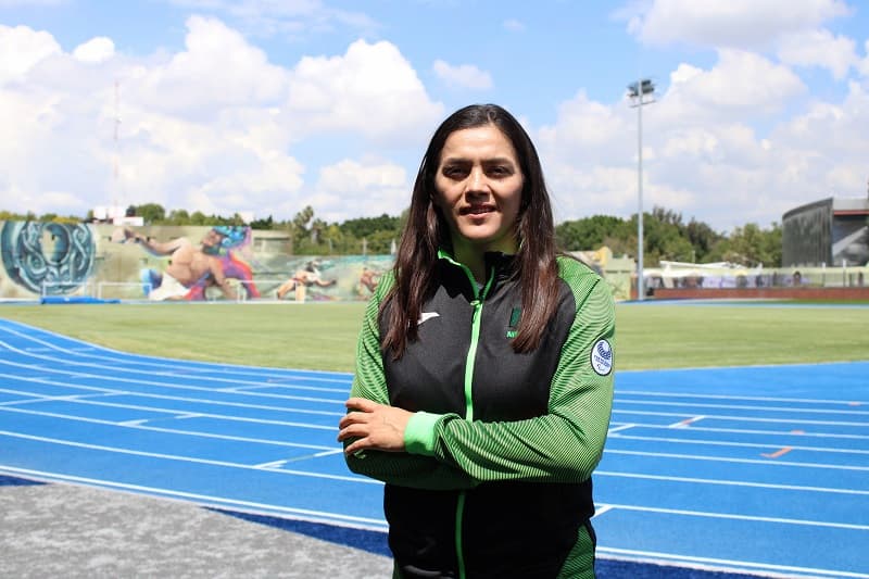 María del Rosario Espinoza, triple medallista olímpica realizó una visita a QRO