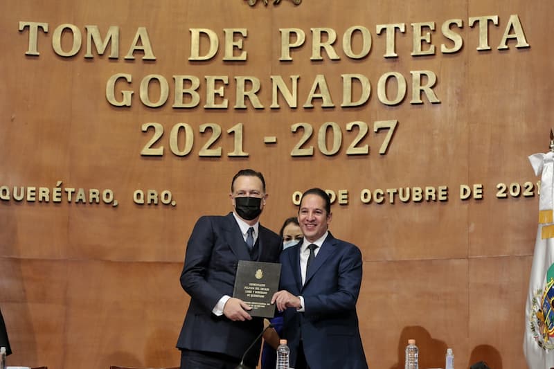 Mauricio Kuri rindió protesta como nuevo gobernador del Estado de Querétaro