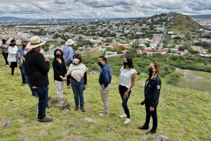 Roberto Sosa recorrió zona arqueológica El Cerrito