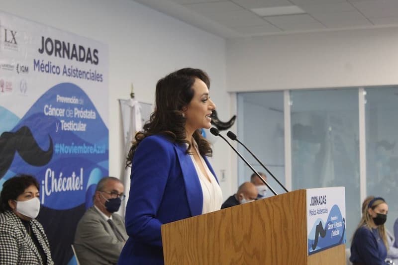 Diputada Dulce Ventura encabezó arranque de campaña 'Noviembre -AzulChécate'