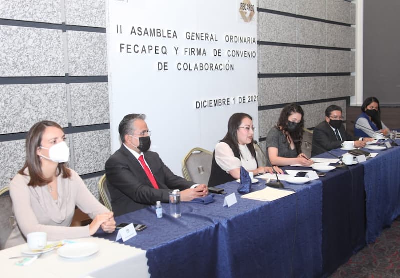 Legislatura de Querétaro y FECAPEQ firman convenio de colaboración para trabajar en conjunto