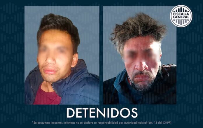 2 detenidos por presunto homicidio en El Laurel, Querétaro