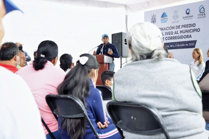 Corregidora consigue donación de predio para vecinos de Panorama