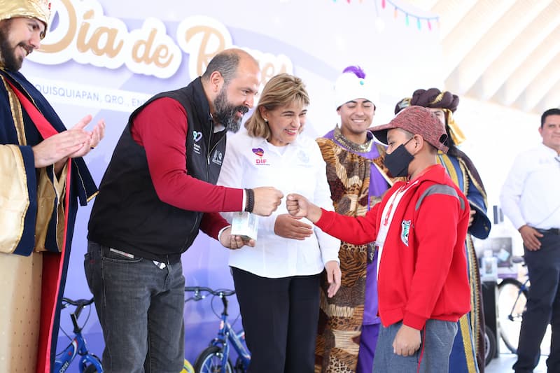 DIF Estatal celebra a las y los niños por el Día de Reyes 2023 en Querétaro