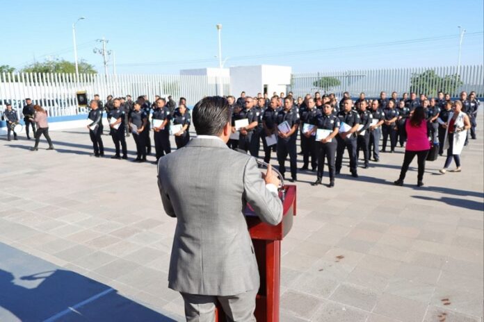 Municipio de Corregidora reconoce y apoya a policías a través del Programa FOFISP 2023