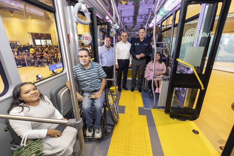 Mauricio Kuri desvela transformador sistema de transporte en Querétaro