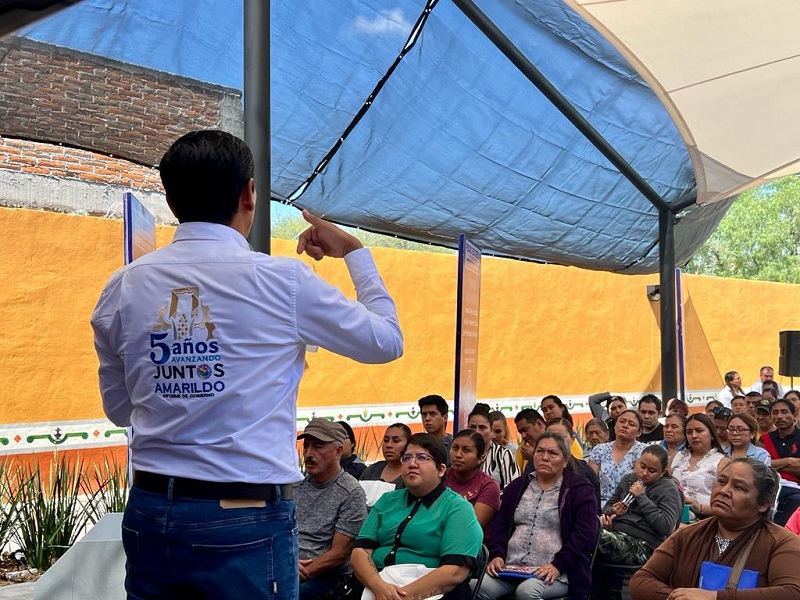 Pedro Escobedo refleja avances en su Quinto Informe de Gobierno