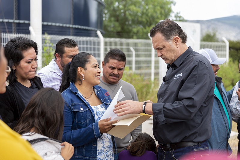 Colaboración activa entre Mauricio Kuri y comunidades de Cadereyta