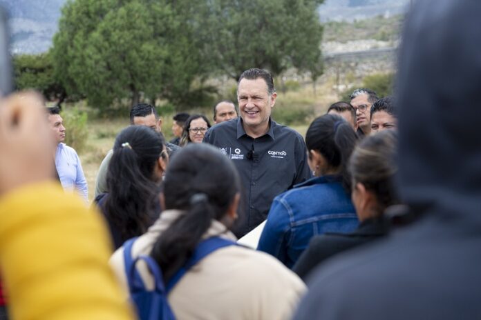 Colaboración activa entre Mauricio Kuri y comunidades de Cadereyta