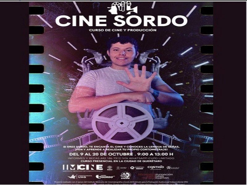 SECULT y Dora Guzmán presentan "Cine Sordo"