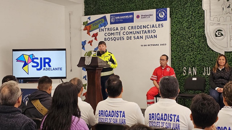 San Juan del Río refuerza su prevención con nuevo Comité Brigadista