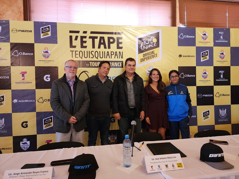 Tequisquiapan da la bienvenida a la Tour de France