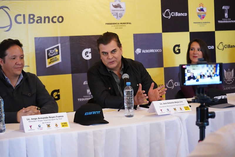 Tequisquiapan da la bienvenida a la Tour de France