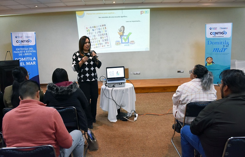 USEBEQ impulsa la Lectoescritura en escuelas primarias de Querétaro